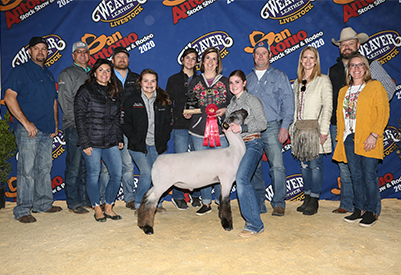 Benson Club Lambs Winners